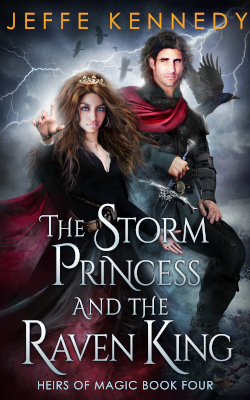 The Storm Princess and the Raven King book cover image